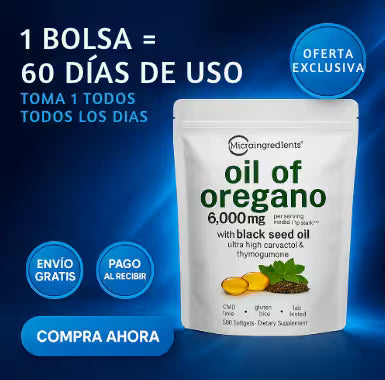 OREGANO, MATA LA CANDIDA Y BAJA DE PESO